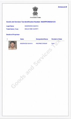 GST Certificate Page 3